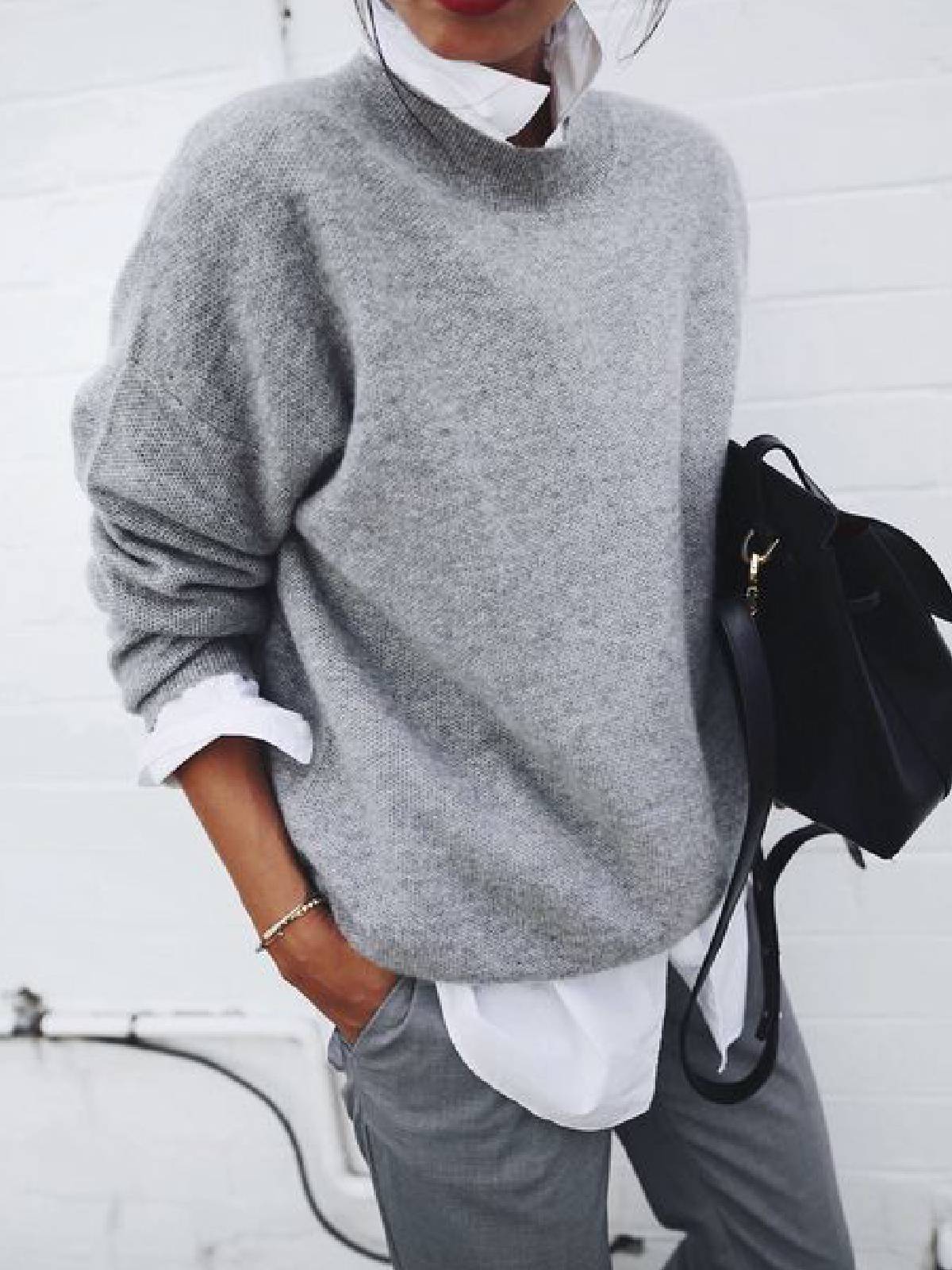 JO | Modern and versatile winter sweater