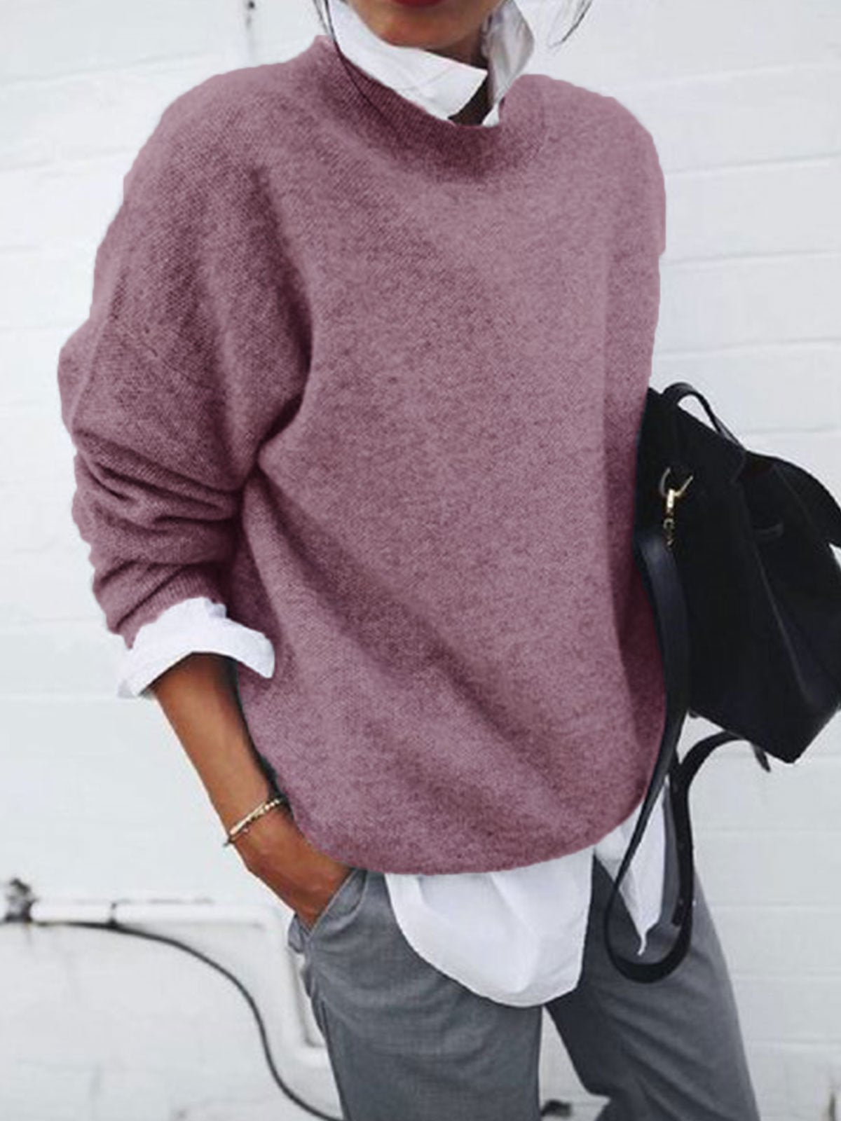 JO | Modern and versatile winter sweater