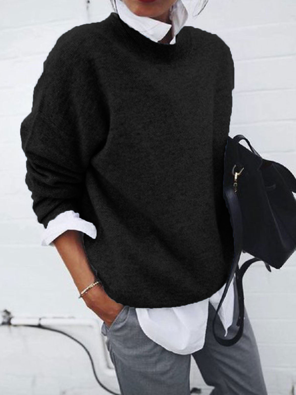 JO | Modern and versatile winter sweater