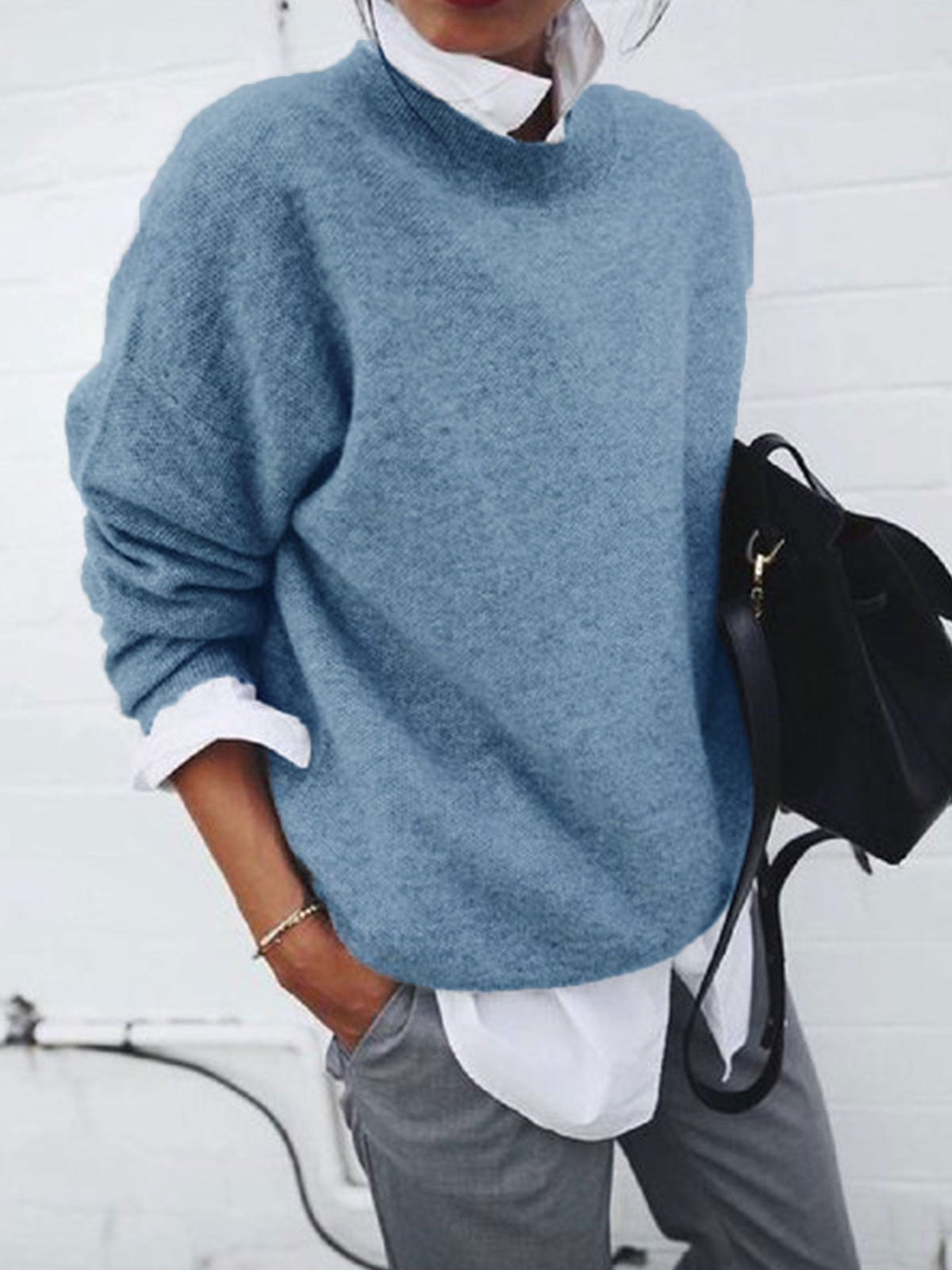 JO | Modern and versatile winter sweater