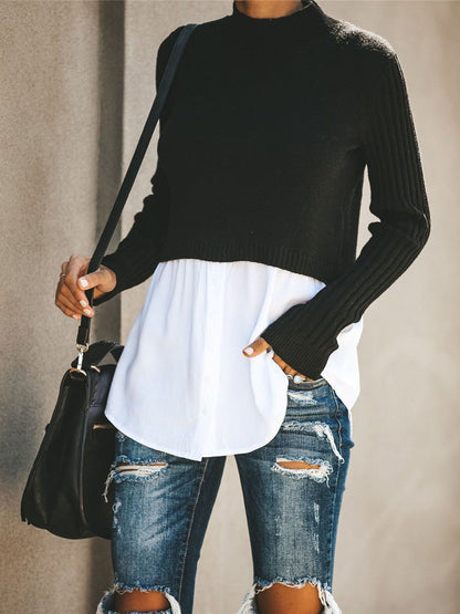 JO | Fashionable and minimalist winter sweater