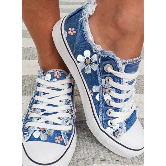 JO | Sneakers with floral print
