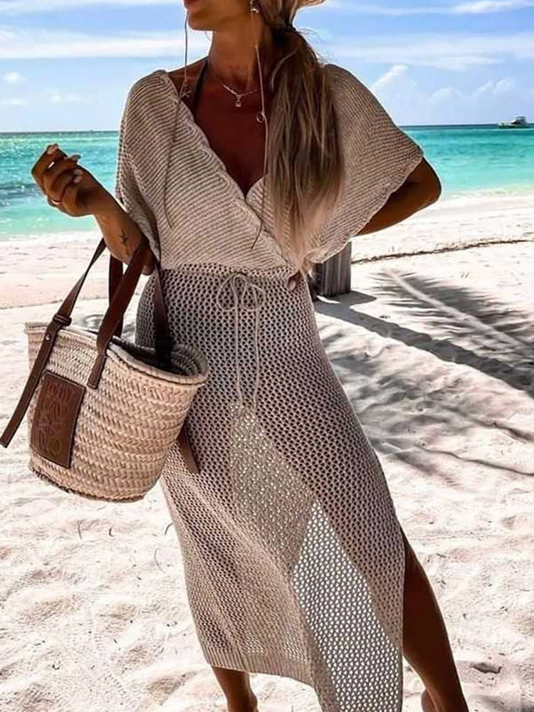 JO | Crocheted swimwear dress